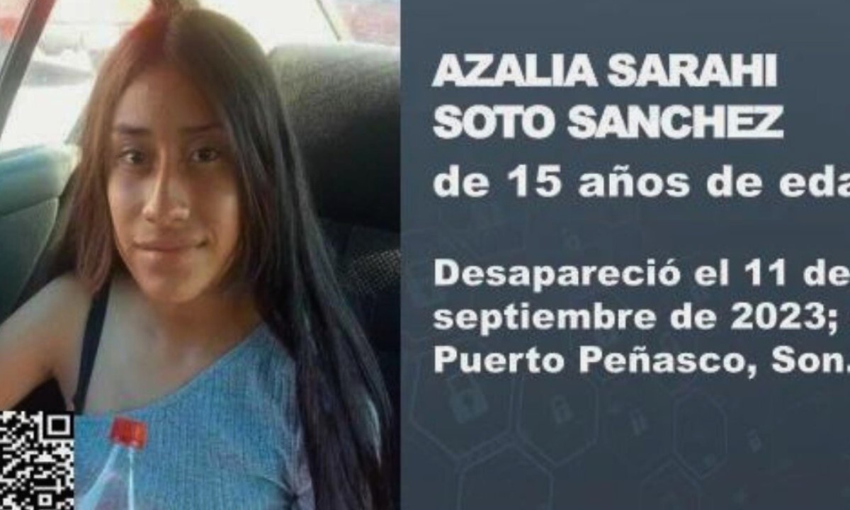 Activan Alerta Amber en Sonora por Azalia Sarahi