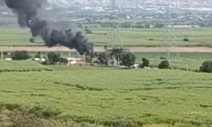 Se desploma helicóptero de la CFE, hay tres personas fallecidas