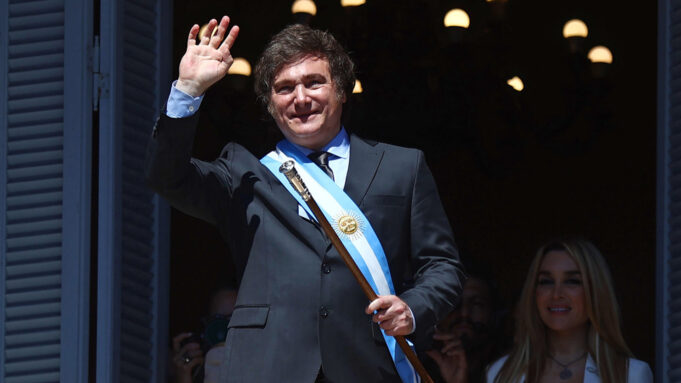 Presidente de Argentina Javier Milei