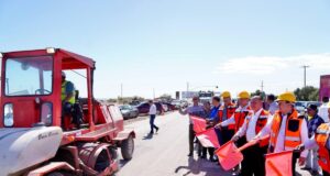 Inicia Gobernador Durazo obras de infraestructura vial e hídricas con inversión de 113.5 mdp