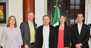 Sostiene Gobernador reunión con embajador de Finlandia en México
