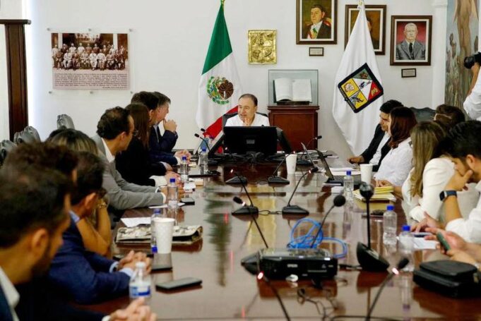 Presenta Gobierno de Sonora Proyecto de Energía Sostenible a Delegación de la Cámara de Comercio e Industria Franco-Mexicana