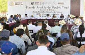 Gobernador Durazo avanza con acciones del Plan de Justicia Yaqui para fortalecer infraestructura hídrica