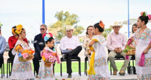Gobernador Durazo y sector minero entregan Unidad Deportiva para niñas, niños y jóvenes del Río Sonora