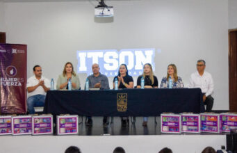Gobierno de Sonora entrega botiquines de Bienestar Menstrual a ITSON Náinari