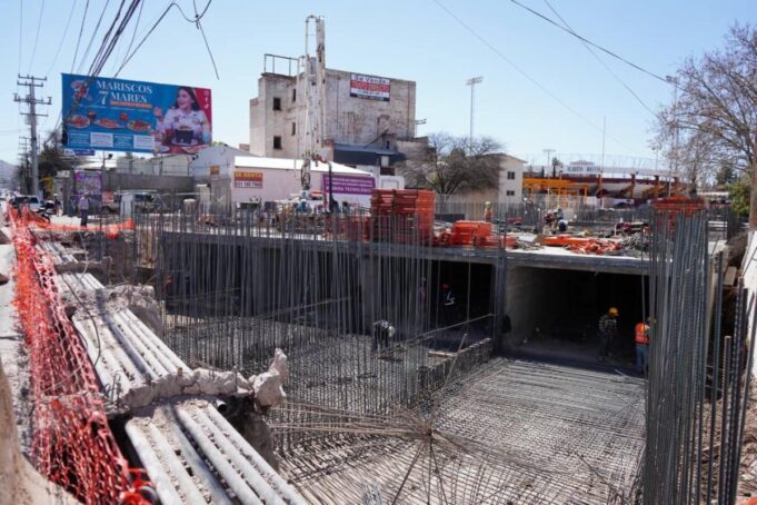 Con 90% de avance, Gobernador Durazo transforma avenida Tecnológico de Nogales
