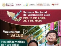 Inicia Gobierno de Sonora con la Primera Semana Nacional de Vacunación 2025
