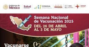 Inicia Gobierno de Sonora con la Primera Semana Nacional de Vacunación 2025
