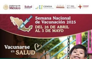 Inicia Gobierno de Sonora con la Primera Semana Nacional de Vacunación 2025