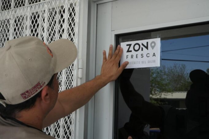 Instala Gobierno de Sonora 239 Zonas Frescas ante calor extremo en zonas prioritarias