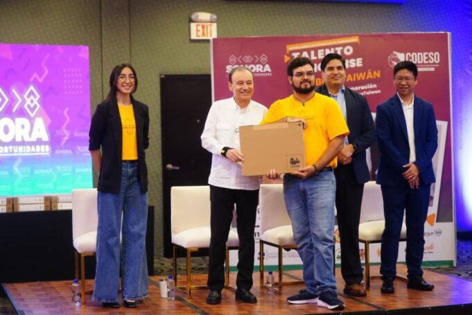 Gobernador Durazo profesionaliza con el Plan Sonora a segunda generación de estudiantes sonorenses en Taiwán