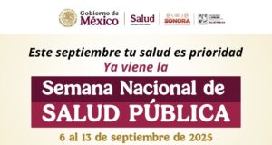 Gobierno de Sonora se une a la Semana Nacional de Salud Pública 2025