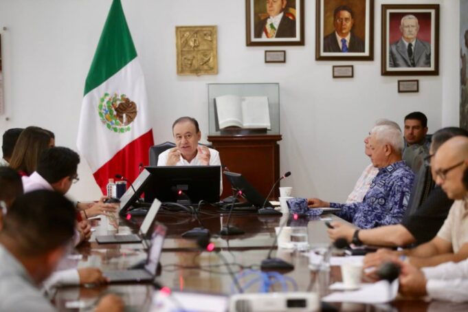 Gobernador Durazo coordina acciones de atención y apoyo tras intensas lluvias en Sonora