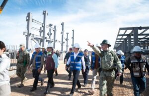 Reporta Gobernador Durazo 35% de avance en construcción del Hospital del IMSS en San Luis Río Colorado