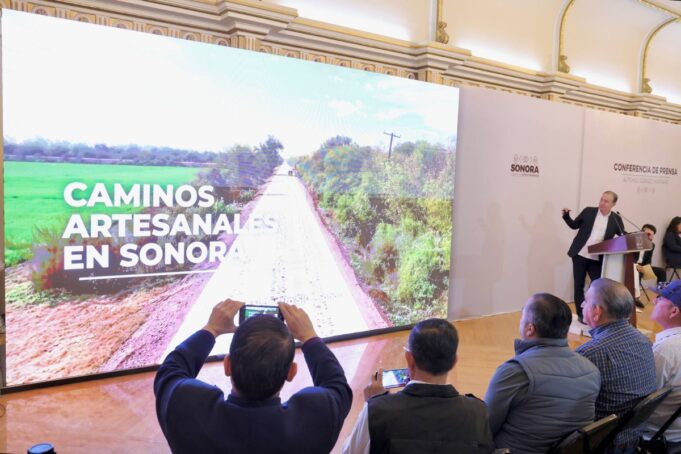 Gobernador Durazo moderniza red carretera sonorense con inversión de 10 mil millones