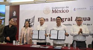 Presidenta Sheinbaum invierte más de 11 mil 500 millones en obras hídricas; garantiza 15% más de agua en Hermosillo: Durazo