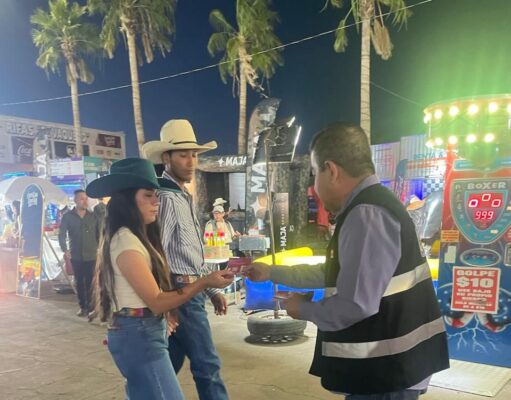 Seguridad y cercanía de la SSPC Sonora presente en la Expo Ganadera 2026