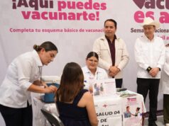 Arranca el Gobierno de Sonora la Semana Nacional de Vacunación “Vacunar es Amar”