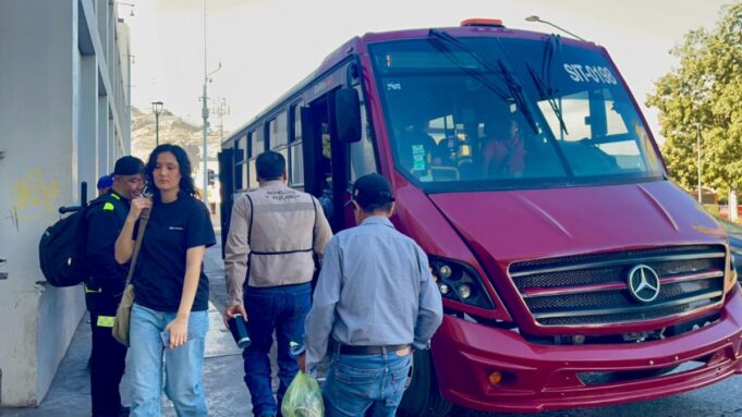 Gobierno de Sonora supervisa el encendido de aire acondicionado en el transporte urbano de distintos municipios