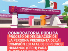 Abre Congreso de Sonora periodo de recepción de documentos para la presidencia de la Comisión Estatal de Derechos Humanos