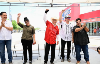 Arranca Gobernador Durazo modernización del estadio de Los Mayos “Ciclón” Echeverría