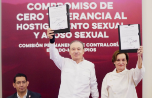 Crea Gobernador Durazo mecanismo de cero tolerancia al hostigamiento y acoso sexual laboral