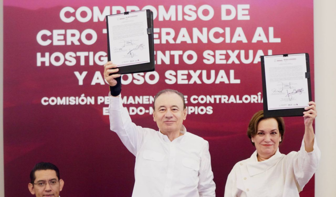 Crea Gobernador Durazo mecanismo de cero tolerancia al hostigamiento y acoso sexual laboral