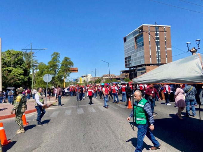 Primer Simulacro Nacional 2026 Gobierno de Sonora participa con éxito en el Primer Simulacro Nacional 2026