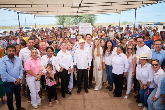Supervisa Durazo construcción de Viviendas del Bienestar en Navojoa; entregará 20 mil hogares antes de finalizar su sexenio