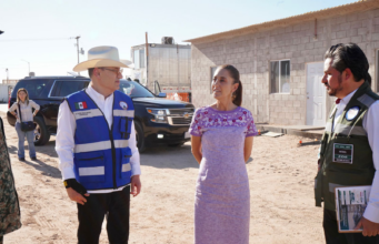Supervisan Durazo y Sheinbaum nuevo Hospital del IMSS en SLRC; beneficiará a 128 mil personas