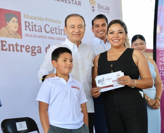 becas Rita Cetina Arranca Gobernador Durazo entrega de becas Rita Cetina para alumnas y alumnos de primarias públicas