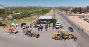 Durazo y Sheinbaum mejoran conectividad en el norte de Sonora con rehabilitación de carreteras