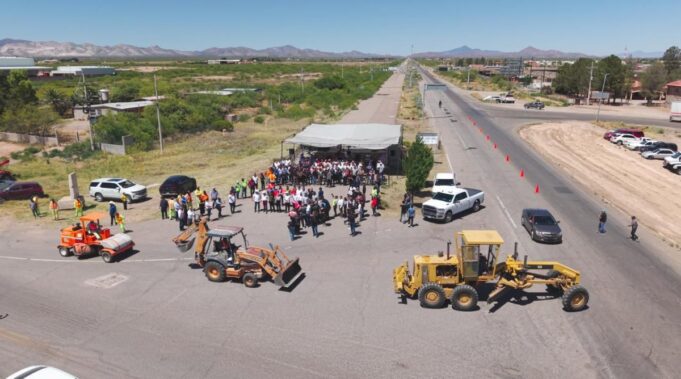 rehabilitación de carreteras Durazo y Sheinbaum mejoran conectividad en el norte de Sonora con rehabilitación de carreteras