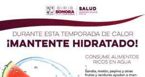 Fomenta Salud Sonora hábitos de hidratación para proteger a las familias