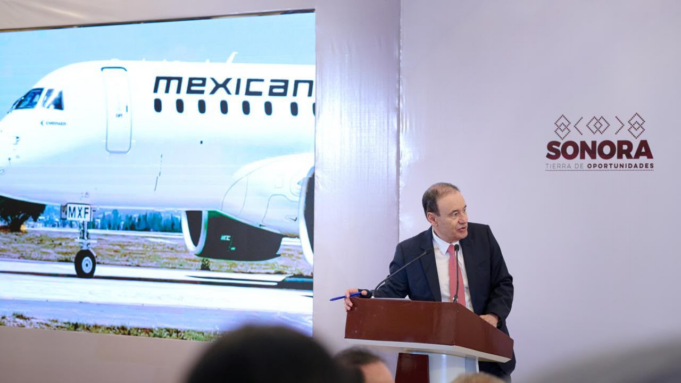 Gobernador Durazo trae a Sonora nueva ruta de Mexicana con respaldo de presidenta Sheinbaum