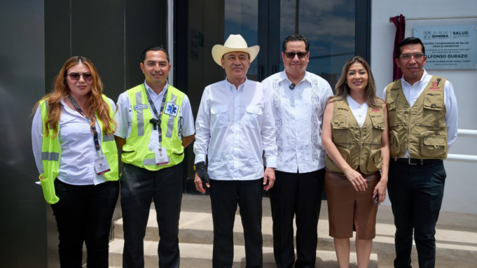Inaugura Gobernador Durazo primer Centro Coordinador de Salud en México para eficientar atención médica