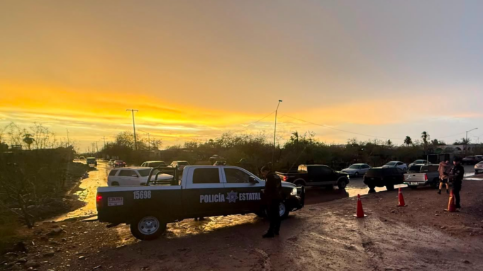 Policía Estatal brinda apoyo a la ciudadanía durante las lluvias en municipios de Sonora
