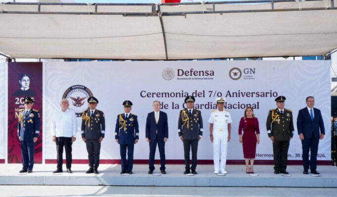 Reconoce Gobernador Durazo resultados en seguridad a siete años de la creación de la Guardia Nacional