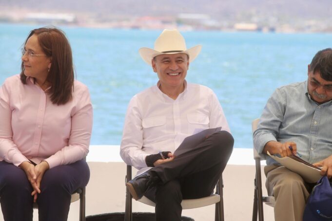 Gobernador Durazo acelera modernización del malecón de Guaymas; obra alcanza 35% de avance Gobernador Durazo acelera modernización del malecón de Guaymas; obra alcanza 35% de avance