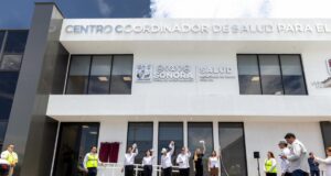 Inaugura Gobernador Durazo primer Centro Coordinador de Salud en México para eficientar atención médica