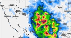 Protección Civil Sonora informa que el monzón mexicano continuará activo generando lluvias